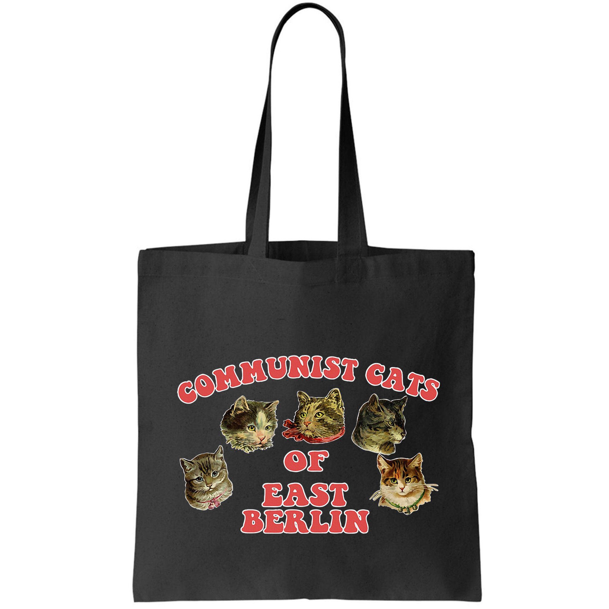 Communist Cats Of East Berlin Kitten Saying Bag