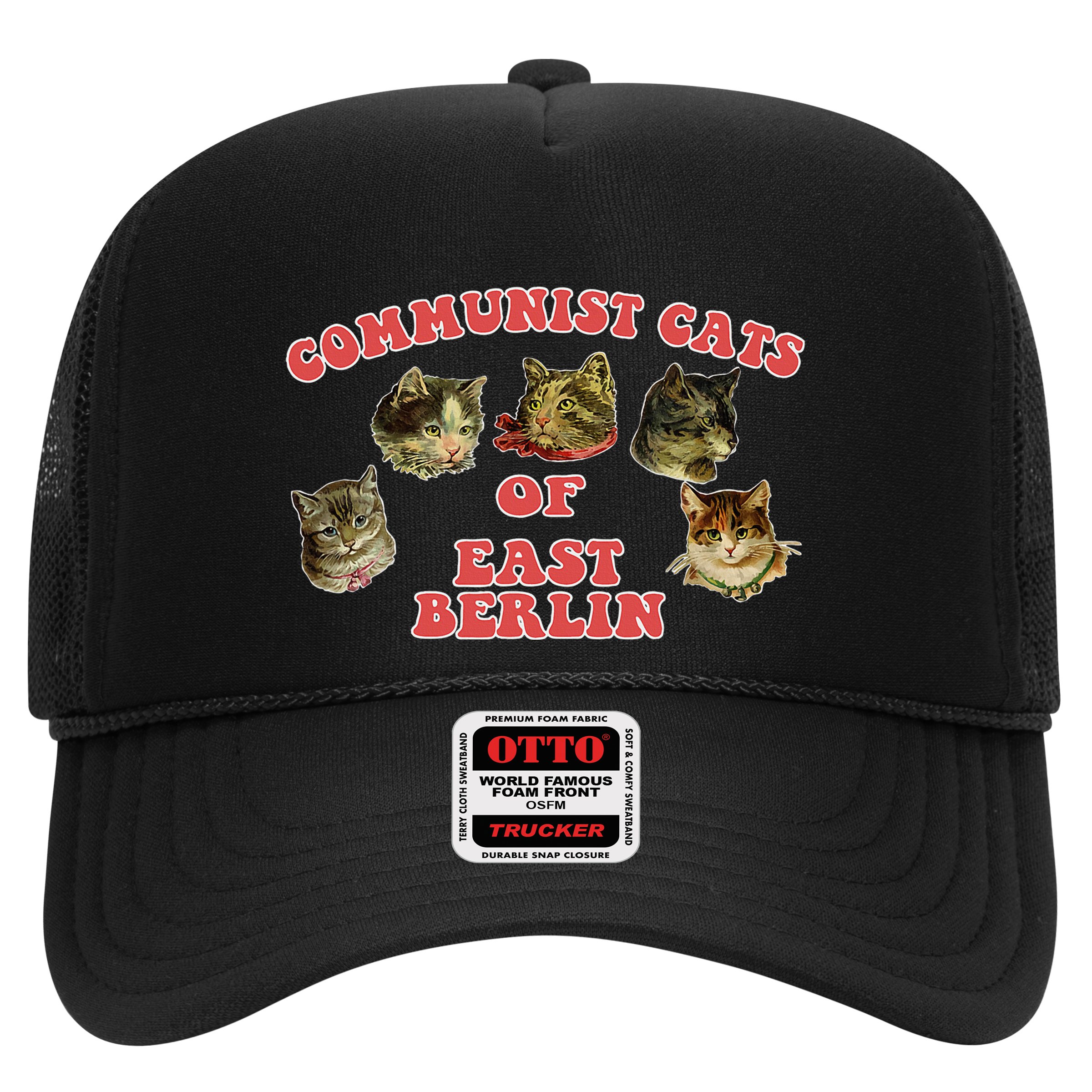Communist Cats Of East Berlin Kitten Saying Hat
