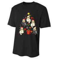 Cockatiel Christmas Ornament Tree Xmas Mom Dad Bird Gift Performance Sprint T-Shirt