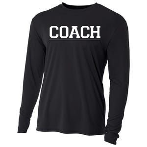 Coach Cooling Performance Long Sleeve Crew