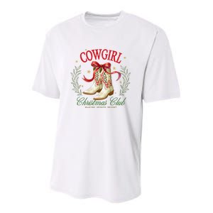 Cowgirl Youth Performance Sprint T-Shirt