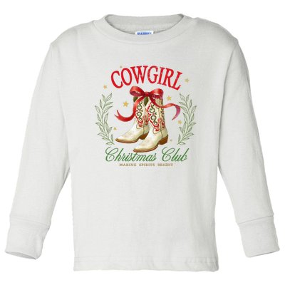 Cowgirl Toddler Long Sleeve Shirt