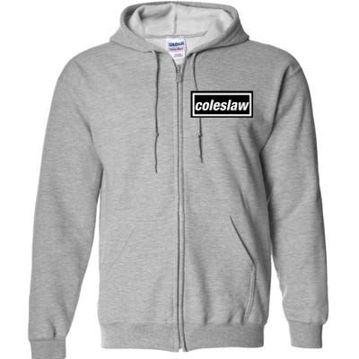 Coleslaw Full Zip Hoodie