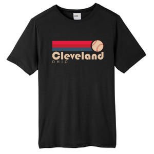 Cool Cleveland Ohio Baseball Tall Fusion ChromaSoft Performance T-Shirt