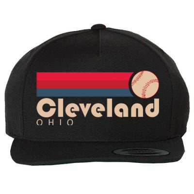 Cool Cleveland Ohio Baseball Wool Snapback Cap