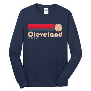 Cool Cleveland Ohio Baseball Tall Long Sleeve T-Shirt