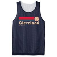 Cool Cleveland Ohio Baseball Mesh Reversible Basketball Jersey Tank