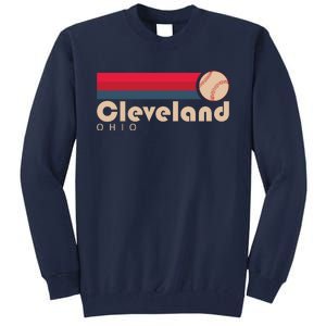 Cool Cleveland Ohio Baseball Tall Sweatshirt