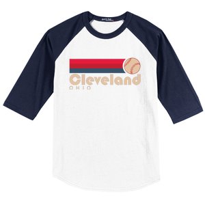 Cool Cleveland Ohio Baseball Baseball Sleeve Shirt