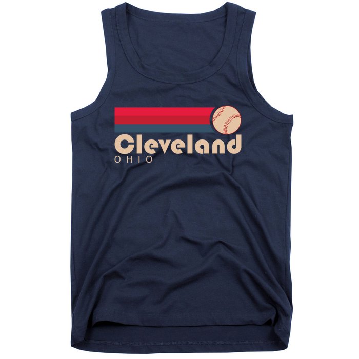 Cool Cleveland Ohio Baseball Tank Top