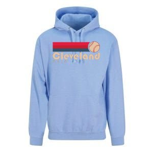 Cool Cleveland Ohio Baseball Unisex Surf Hoodie