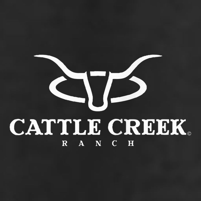 Cattle Creek Original White Logo Adult Drive Performance Visor