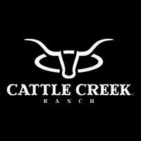 Cattle Creek Original White Logo Drawstring Bag