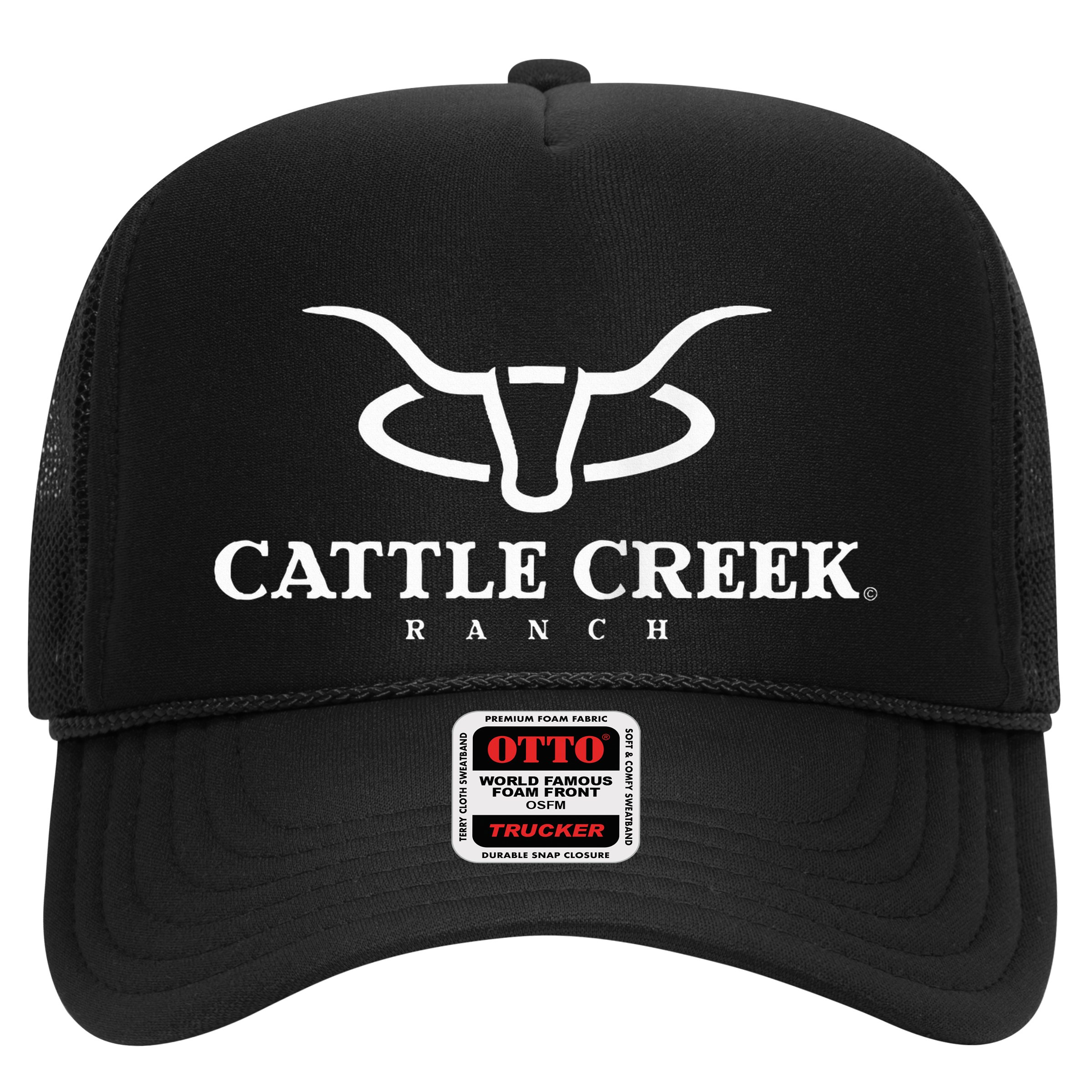 Cattle Creek Original White Logo Hat