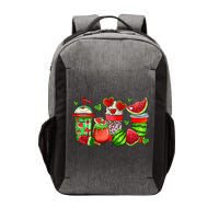 Cute Cups Of Iced Coffee Watermelon Tropical Summer Vacation Vector Backpack