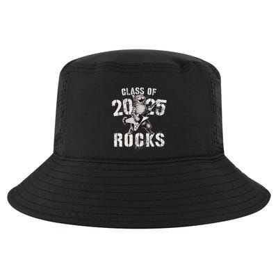 Cat Class Of 2025 Rocks Cat Graduated Signature Party Cool Comfort Performance Bucket Hat