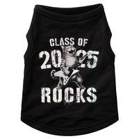Cat Class Of 2025 Rocks Cat Graduated Signature Party Doggie Tank