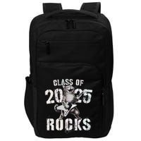 Cat Class Of 2025 Rocks Cat Graduated Signature Party Impact Tech Backpack