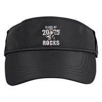 Cat Class Of 2025 Rocks Cat Graduated Signature Party Adult Drive Performance Visor