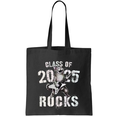 Cat Class Of 2025 Rocks Cat Graduated Signature Party Bag