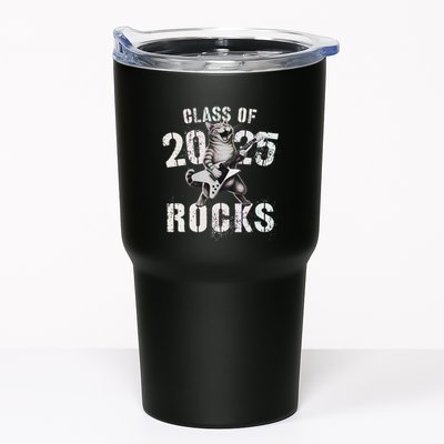 Cat Class Of 2025 Rocks Cat Graduated Signature Party Tumbler