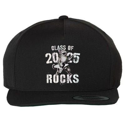 Cat Class Of 2025 Rocks Cat Graduated Signature Party Wool Snapback Cap