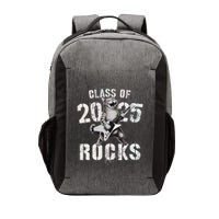 Cat Class Of 2025 Rocks Cat Graduated Signature Party Vector Backpack
