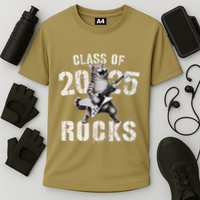 Cat Class Of 2025 Rocks Cat Graduated Signature Party Performance Shirt