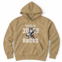 Cat Class Of 2025 Rocks Cat Graduated Signature Party Hoodie