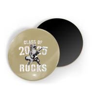 Cat Class Of 2025 Rocks Cat Graduated Signature Party Magnet