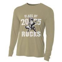 Cat Class Of 2025 Rocks Cat Graduated Signature Party Cooling Performance Long Sleeve Crew
