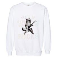 Cat Class Of 2025 Rocks Cat Graduated Signature Party Garment-Dyed Sweatshirt