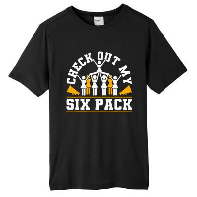 Cheerleading Check Out My Six Pack Tall Fusion ChromaSoft Performance T-Shirt