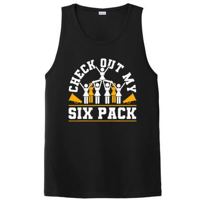 Cheerleading Check Out My Six Pack PosiCharge Competitor Tank