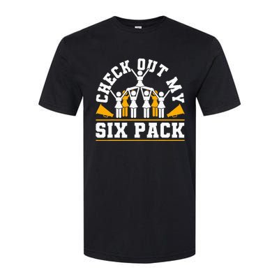 Cheerleading Check Out My Six Pack Softstyle CVC T-Shirt