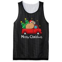 Capybara Christmas Ornament Truck Tree Funny Xmas Gift Mesh Reversible Basketball Jersey Tank