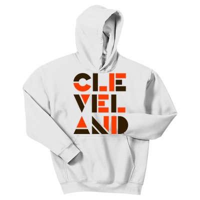 Cool Cleveland Ohio Baseball Kids Hoodie