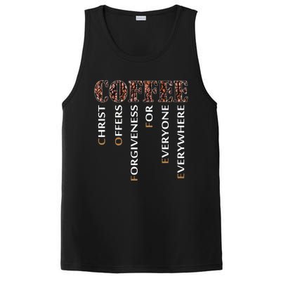 Coffee Christ Offers Forgiveness For Everyone Everywhere PosiCharge Competitor Tank