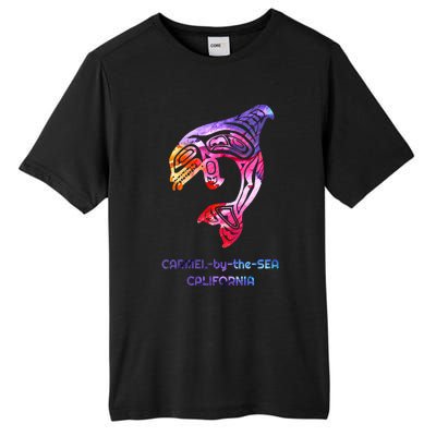 Carmelbythesea Ca Orca Killer Whale Native American Tall Fusion ChromaSoft Performance T-Shirt