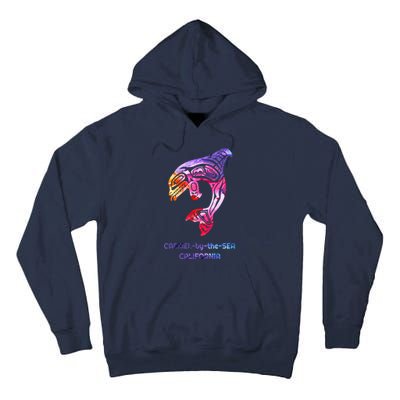 Carmelbythesea Ca Orca Killer Whale Native American Tall Hoodie