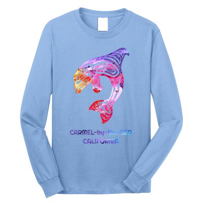 Carmelbythesea Ca Orca Killer Whale Native American Long Sleeve Shirt