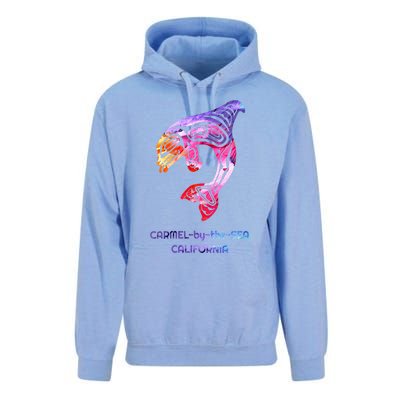 Carmelbythesea Ca Orca Killer Whale Native American Unisex Surf Hoodie