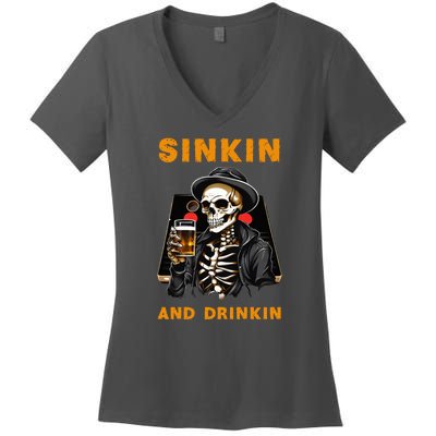 Cornhole Women's V-Neck T-Shirt