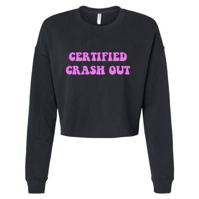 Certified Crash Out Cropped Pullover Crew
