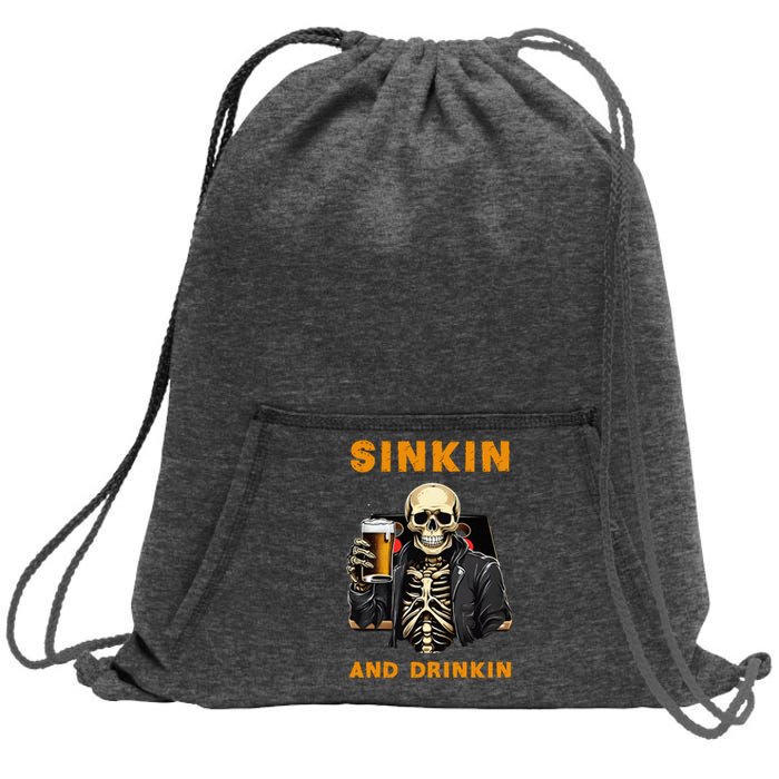 Cornhole Sweatshirt Cinch Pack Bag