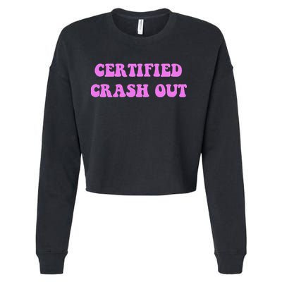 Certified Crash Out Cropped Pullover Crew