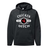 Crawfish Chicken Of The Ditch Performance Fleece Hoodie