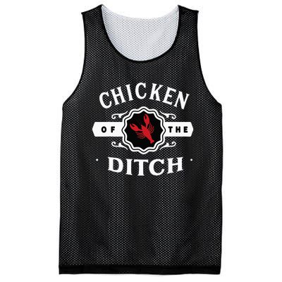 Crawfish Chicken Of The Ditch Mesh Reversible Basketball Jersey Tank