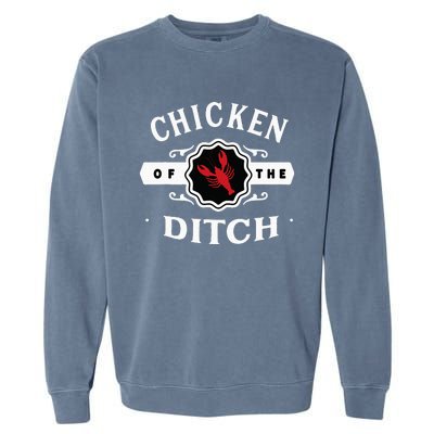 Crawfish Chicken Of The Ditch Garment-Dyed Sweatshirt