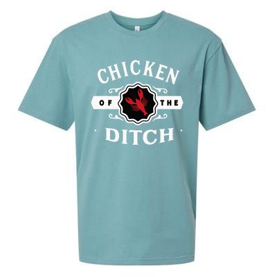 Crawfish Chicken Of The Ditch Sueded Cloud Jersey T-Shirt